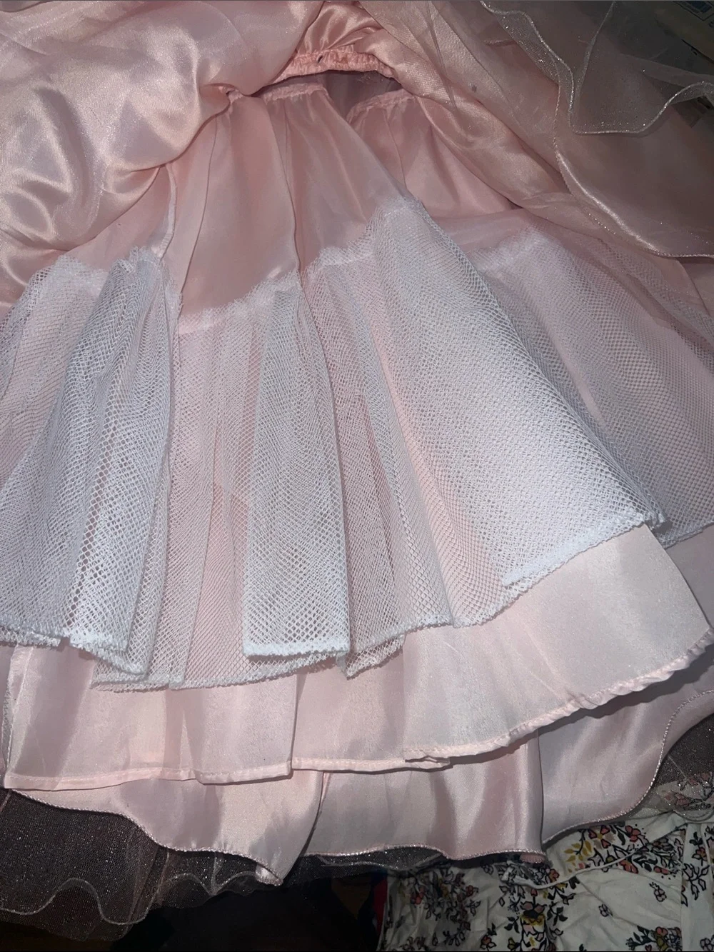 Macys satin bodice